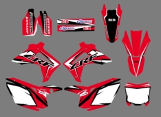 kit déco motocross honda team v1 250 crf 2014-2017
